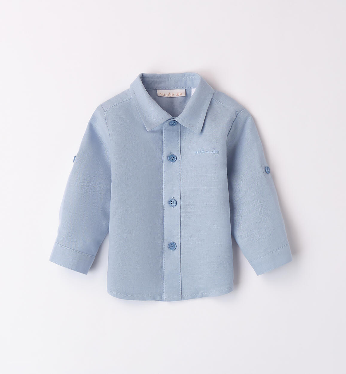 Camicia bimbo Minibanda AZZURRO Minibanda