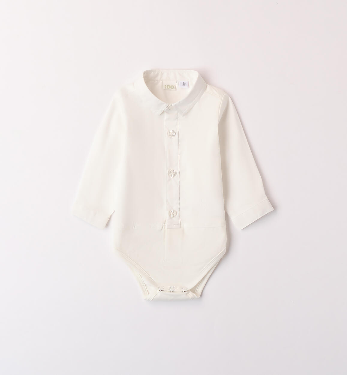 Camicia body neonato PANNA iDO