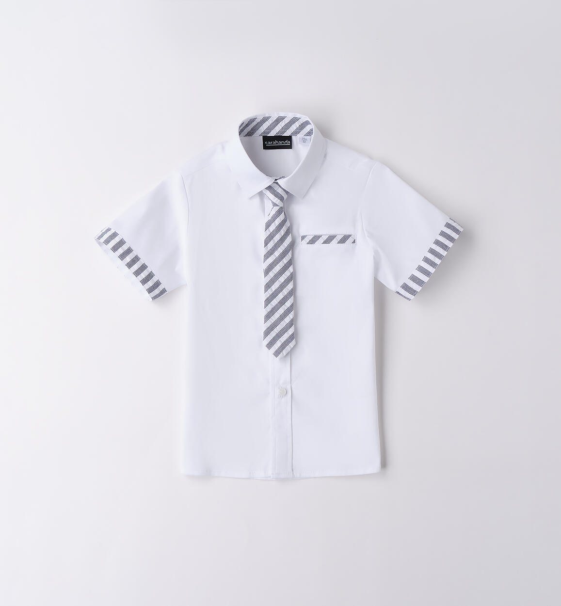 Camicia con cravatta bambino BIANCO-0113 - 1190B13200