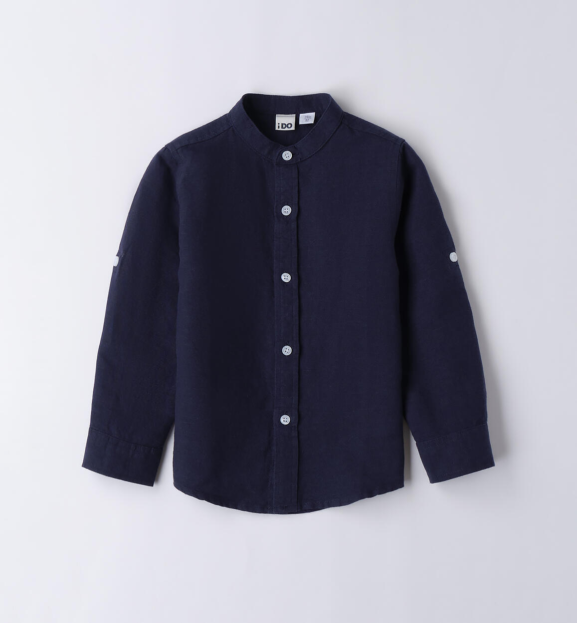 Camicia coreana bambino BLU iDO