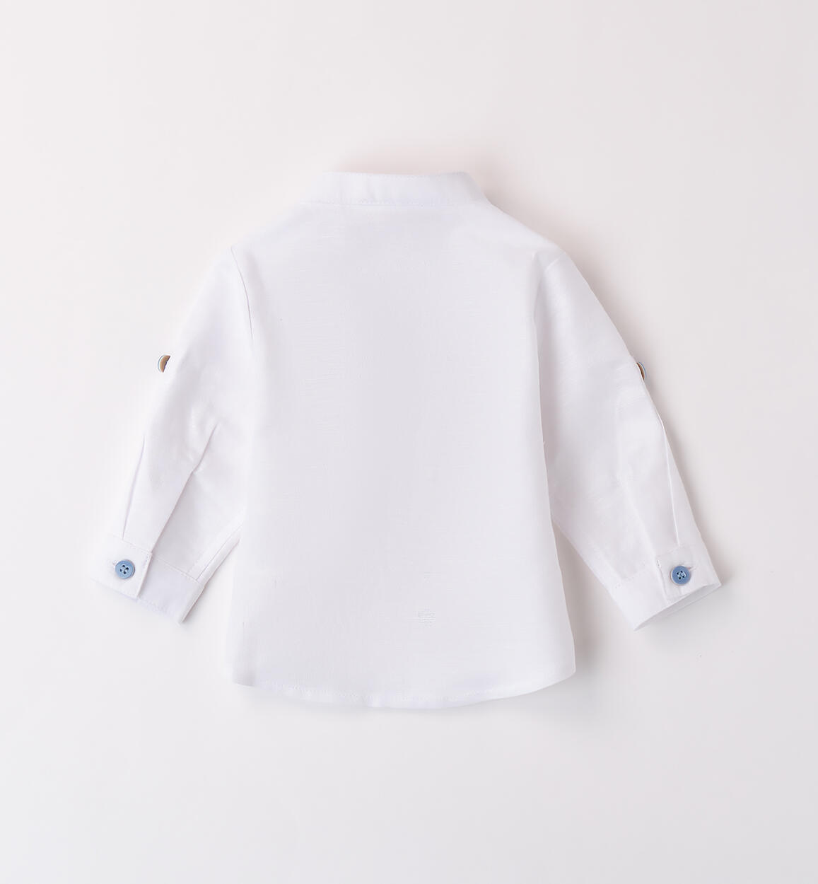 Camicia coreana bimbo BIANCO-0113 - 0183B60300