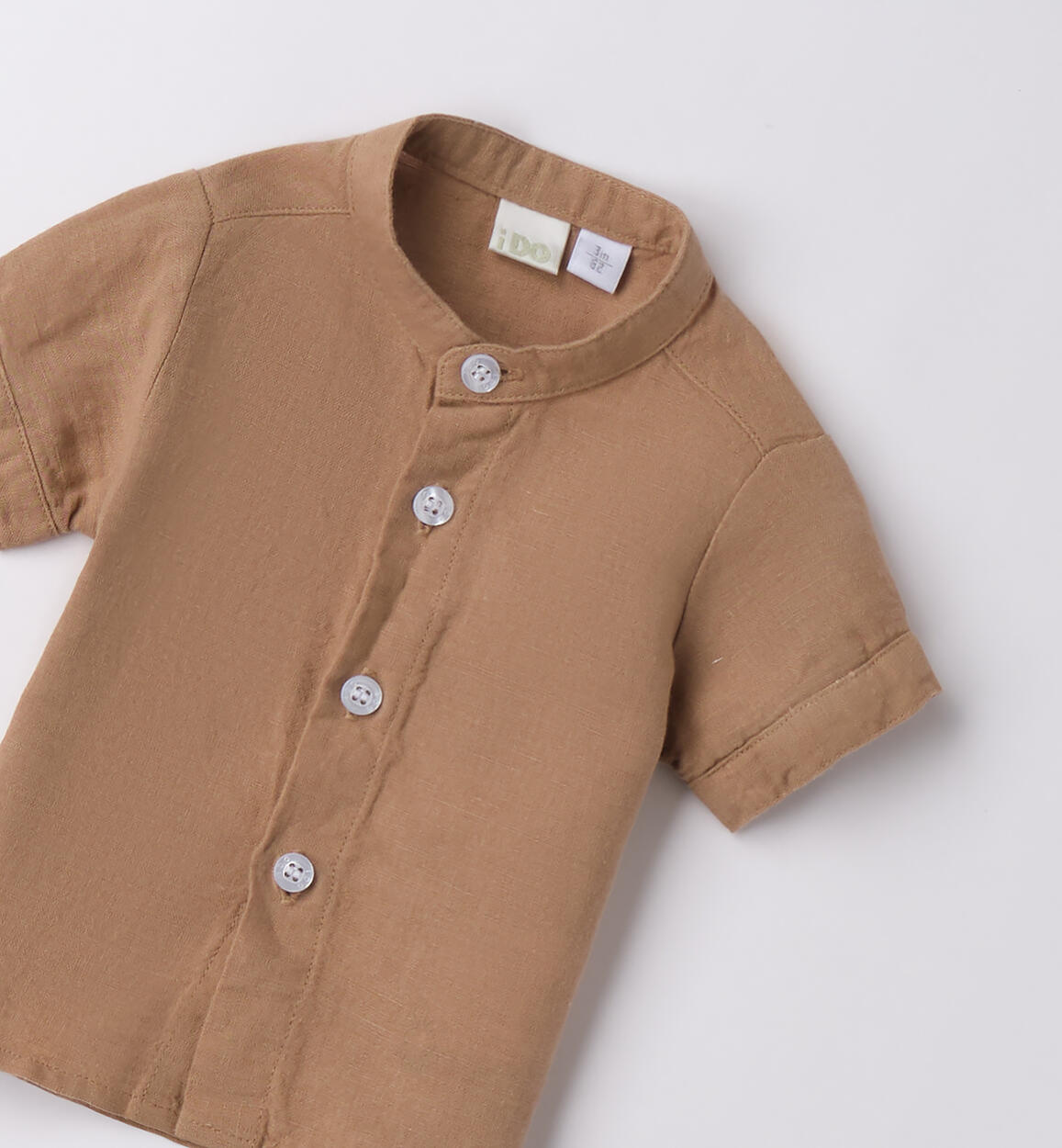 Camicia coreana bimbo NOCCIOLA-0937 - 0194B15900