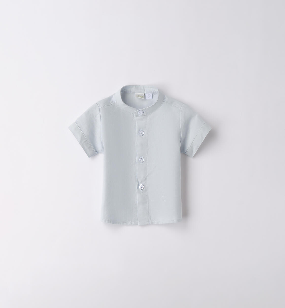 Camicia coreana bimbo AZZURRO iDO