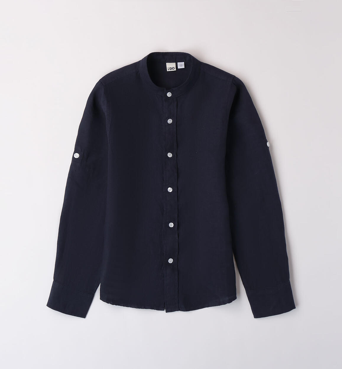 Camicia coreana per ragazzo BLU iDO