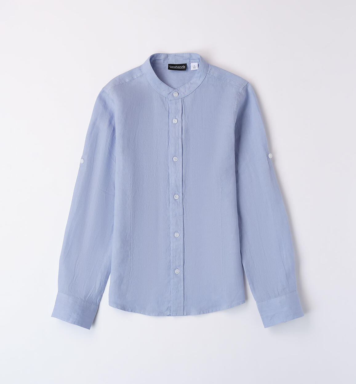 Camicia coreana ragazzo AZZURRO Sarabanda