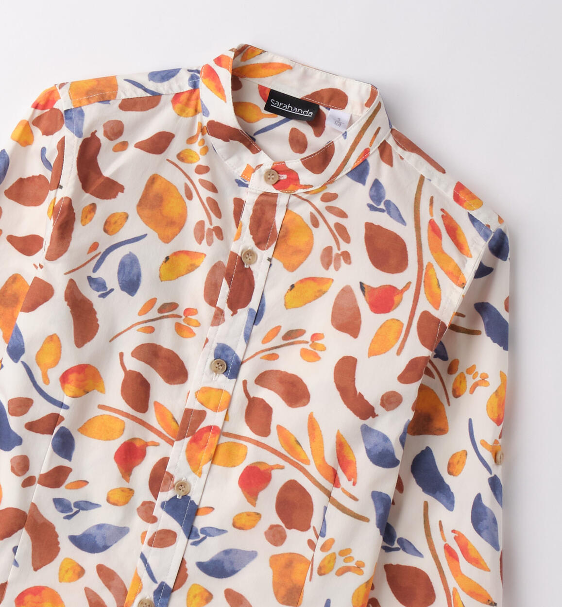 Camicia coreana ragazzo PANNA-MULTICOLOR-6BPF - 2320B72300