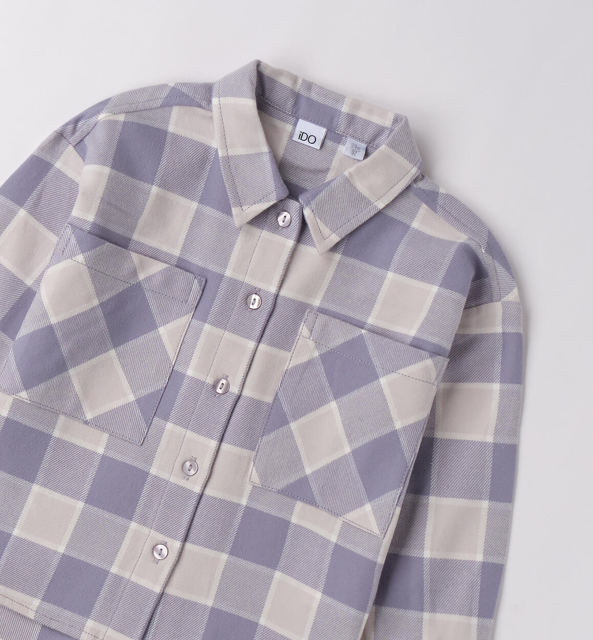 Camicia da bambina GRIGIO-3518 - 1384F35300