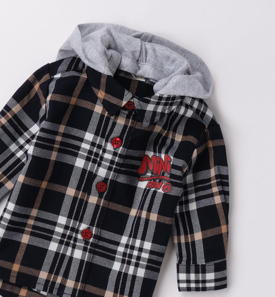 Camicia da neonato NAVY-3885 - 0184F03600
