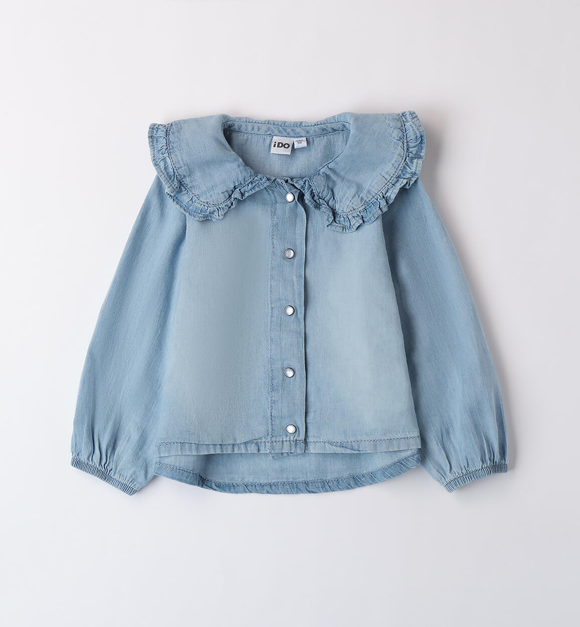 Camicia di jeans bambina BLU iDO