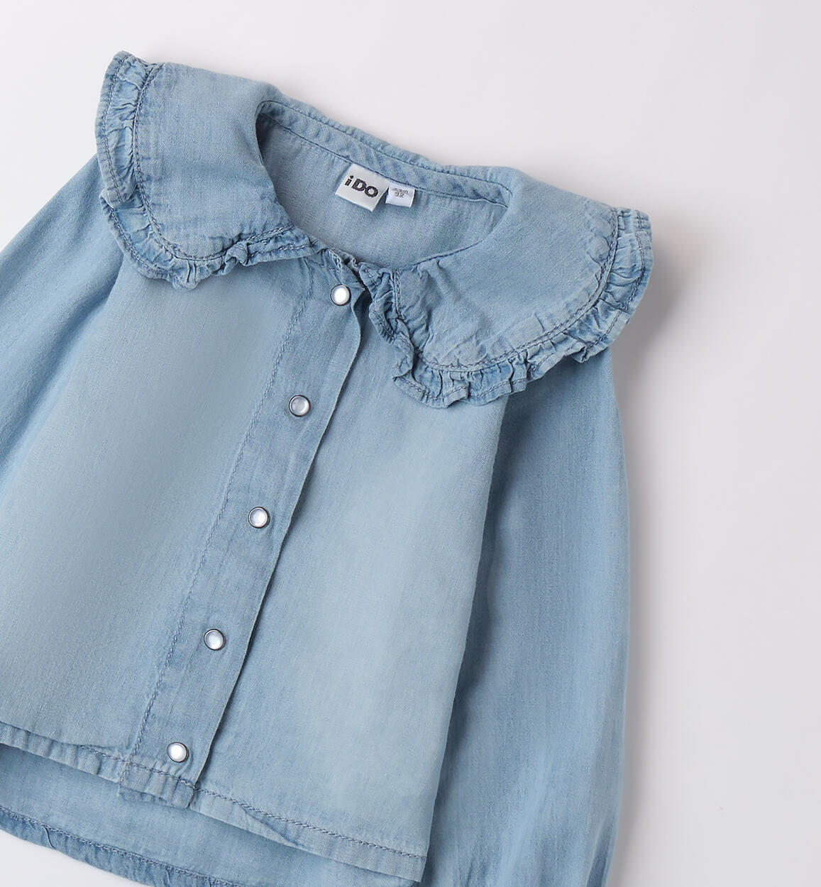 Camicia di jeans bambina LAVATO CHIARISSIMO-7300 - 1384B33000