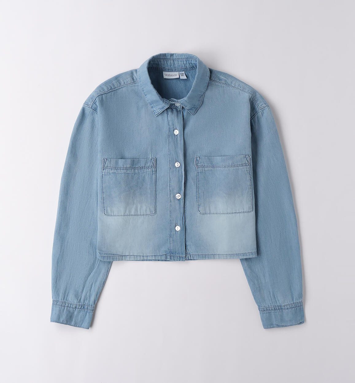 Camicia di jeans bambina LAVATO CHIARISSIMO-7300 - 2360B54100