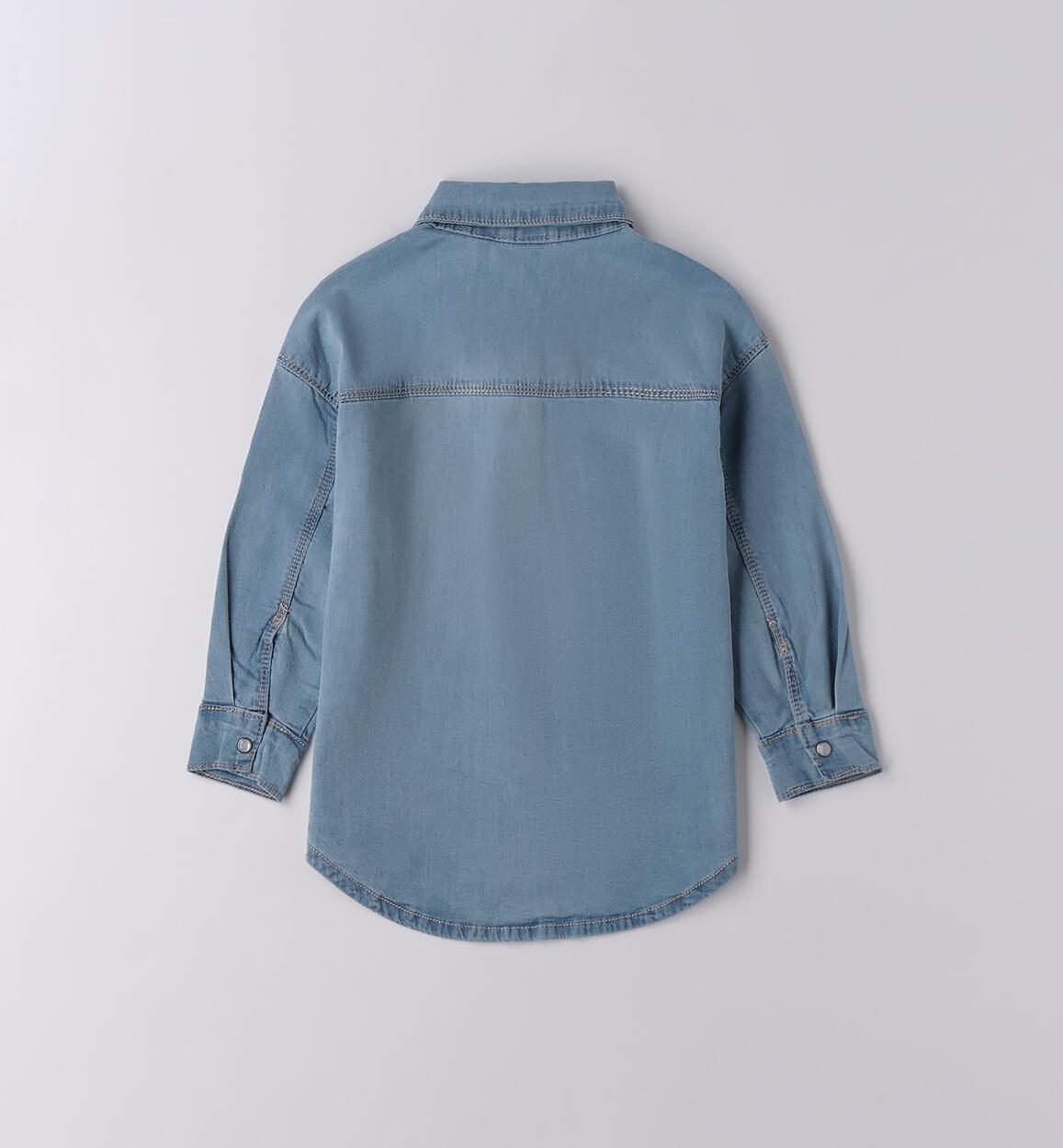 Camicia di jeans bambina LAVATO CHIARISSIMO-7300 - 1384F35100