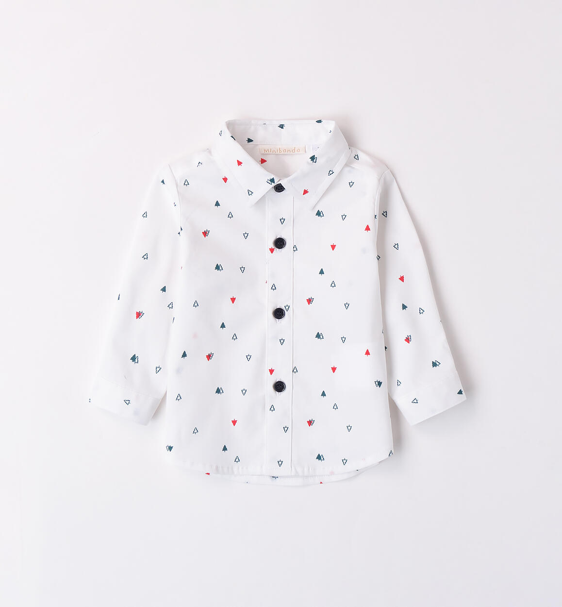 Camicia elegante bimbo BIANCO Minibanda