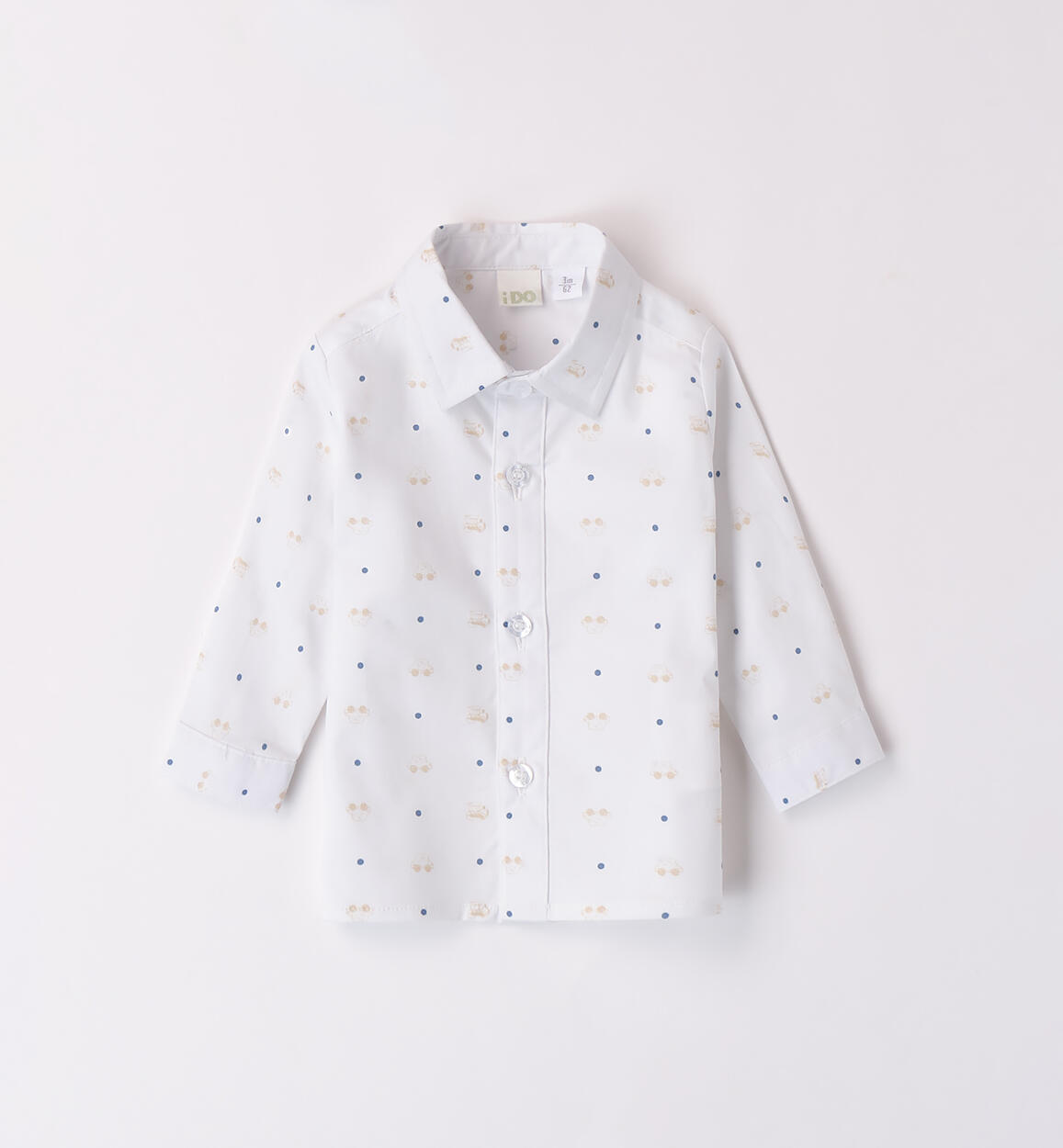 Camicia elegante bimbo BIANCO iDO