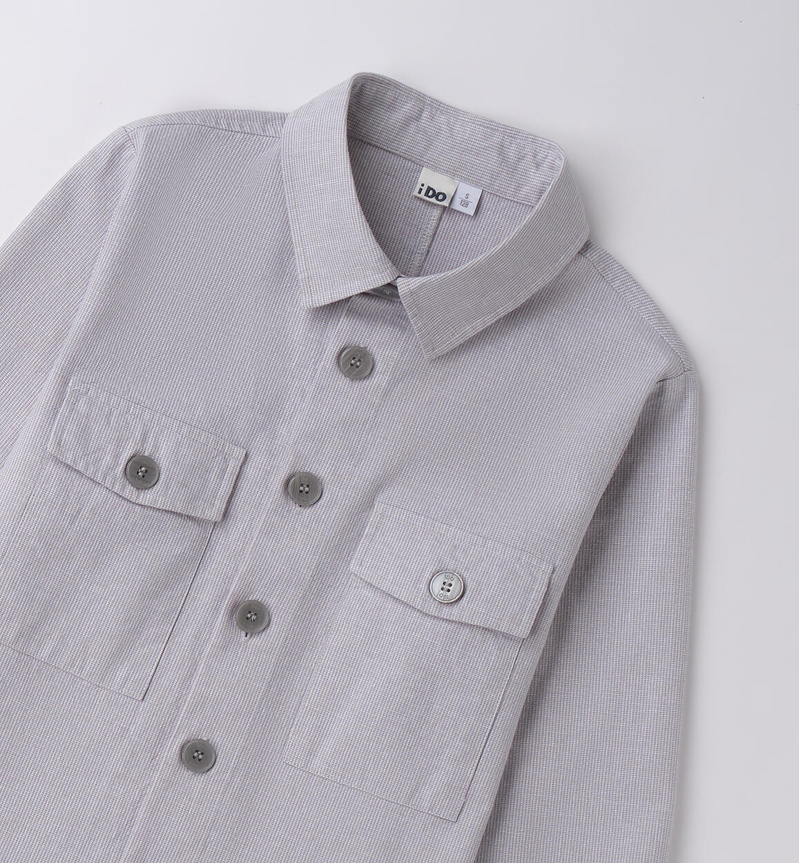 Camicia iDO da ragazzo GRIGIO-0582 - 2324B59000