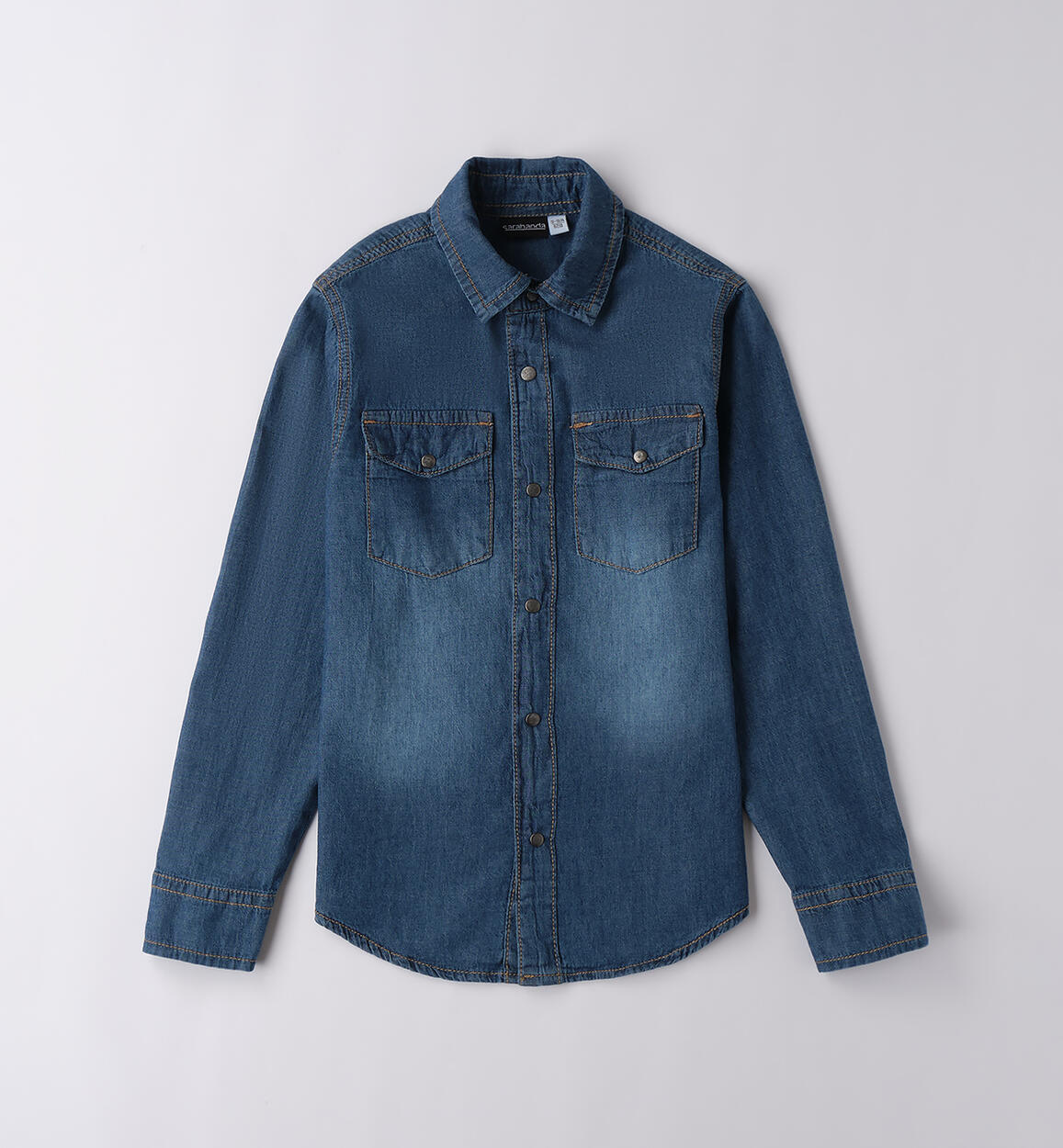 Camicia jeans bambino BLU Sarabanda