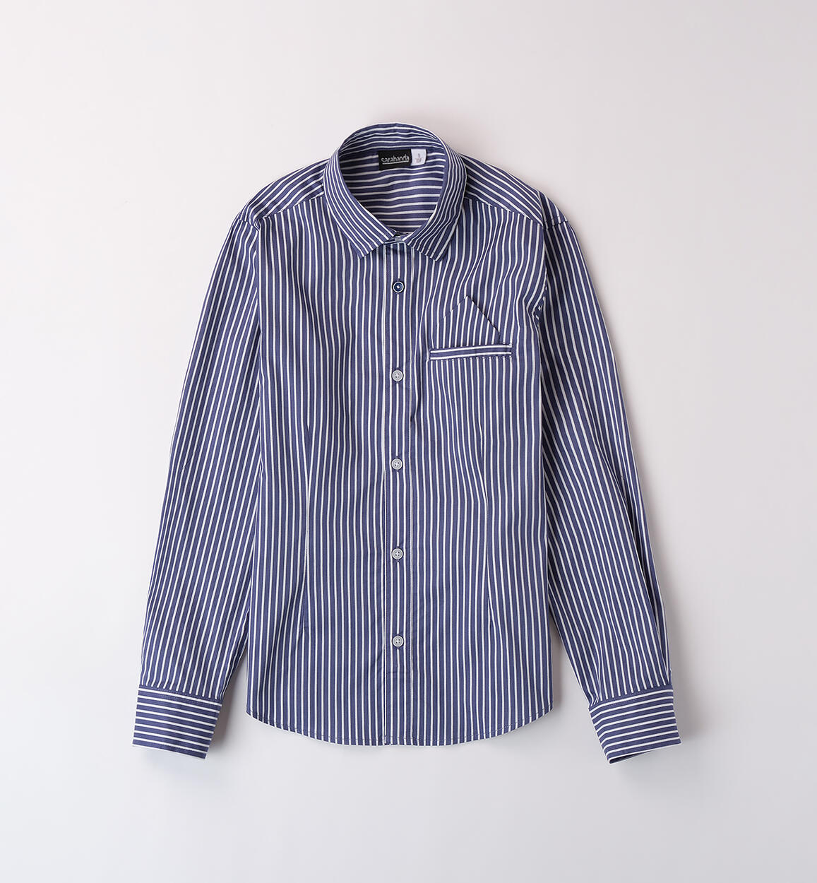 Camicia per bambino Sarabanda BIANCO-AZZURRO-6BFZ - 2320B65100