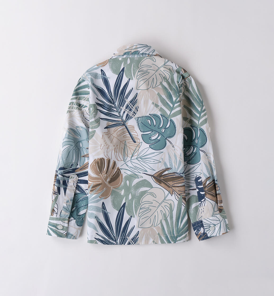 Camicia per bambino Sarabanda BIANCO-MULTICOLOR-6BLE - 1180B13300