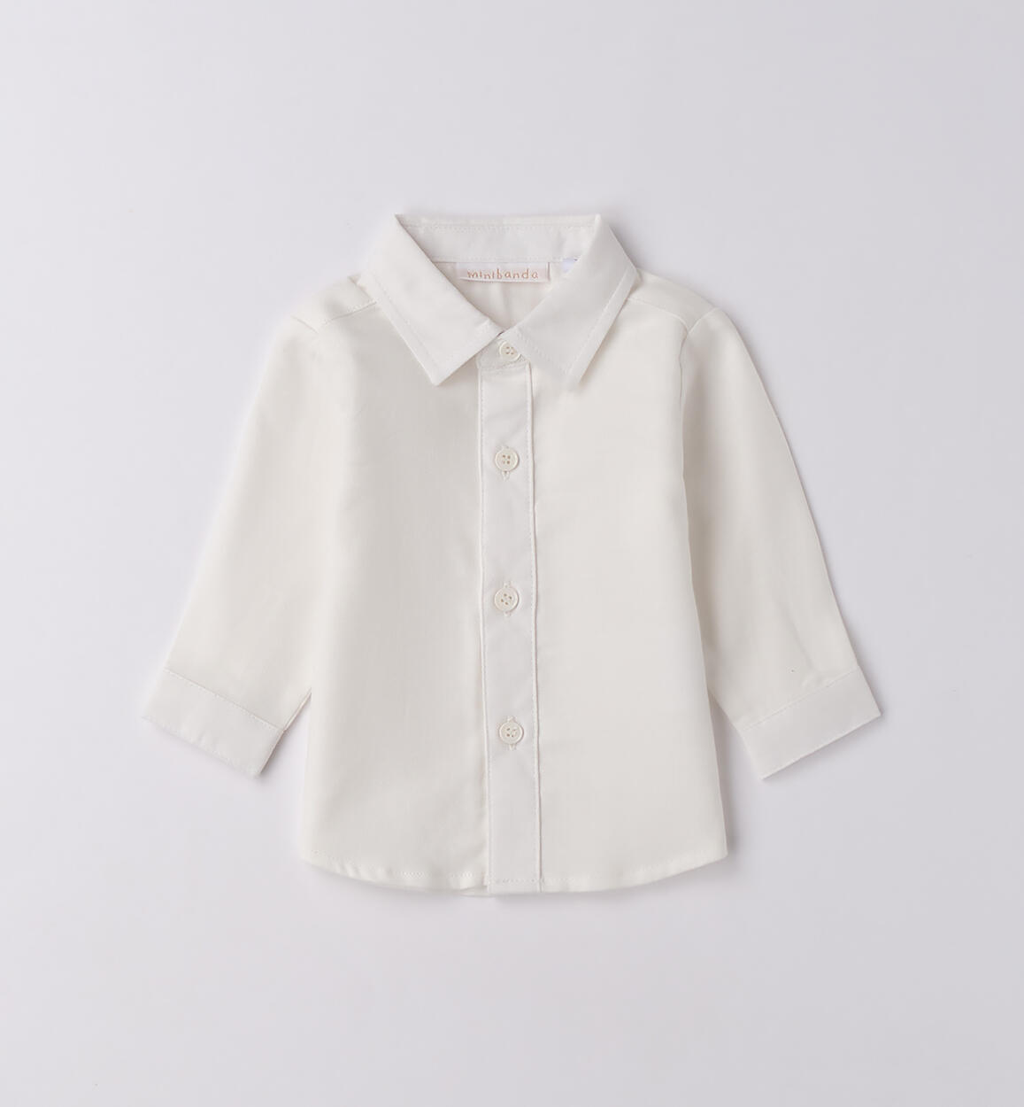 Camicia per neonato PANNA Minibanda