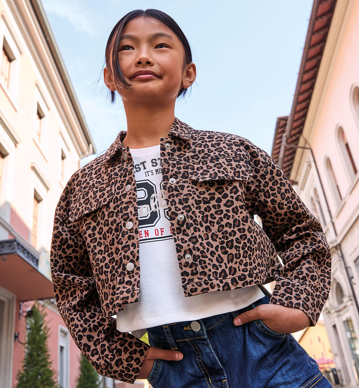Camicia per ragazza MARRONE Sarabanda