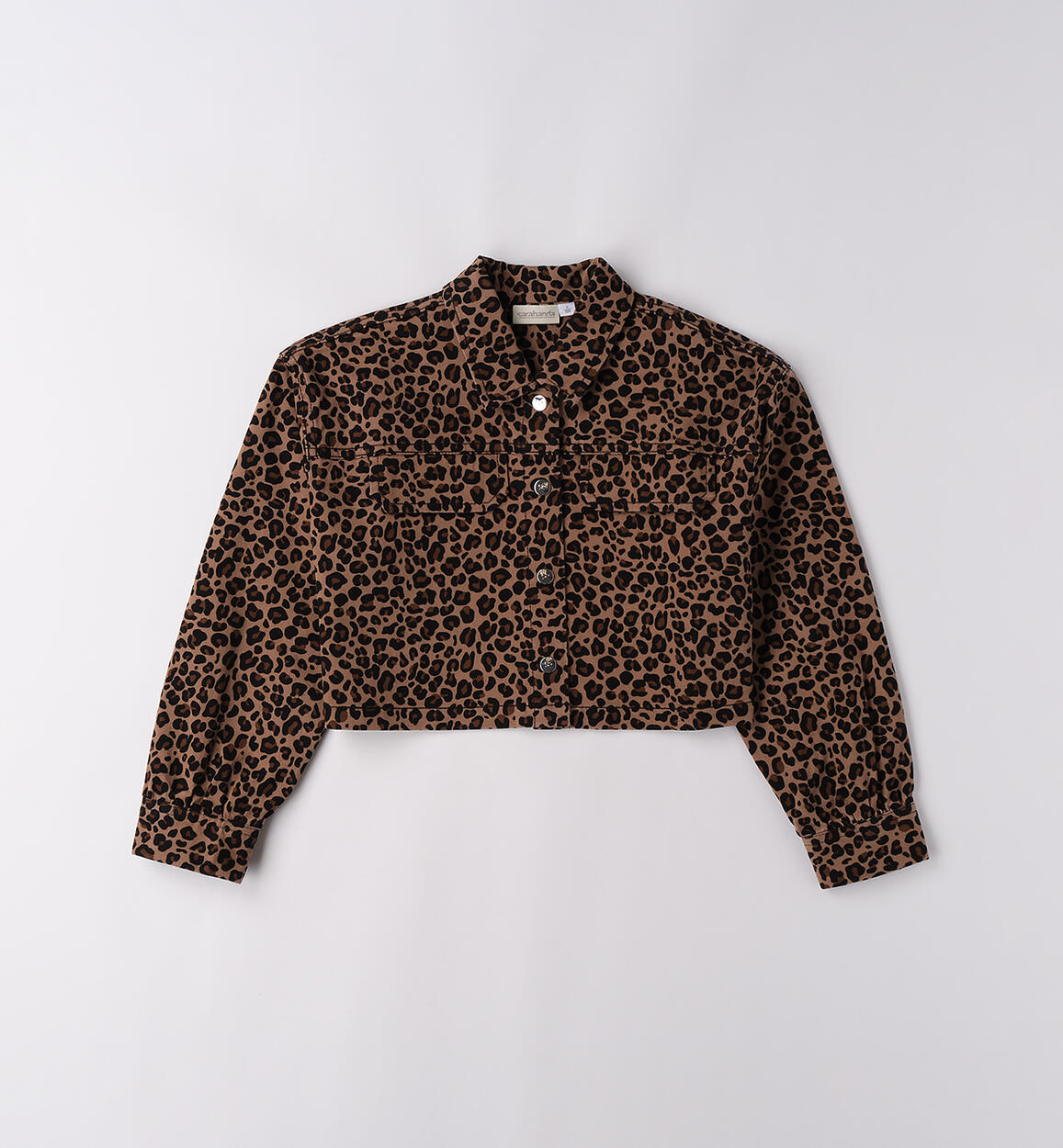 Camicia per ragazza MARRONE-NERO-6BRW - 2360F42000