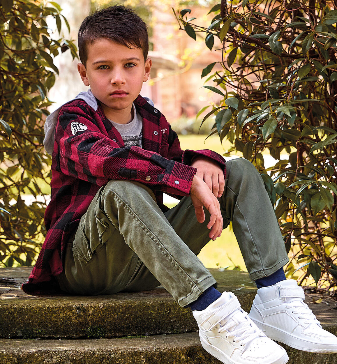 Camicia per ragazzo ROSSO Sarabanda