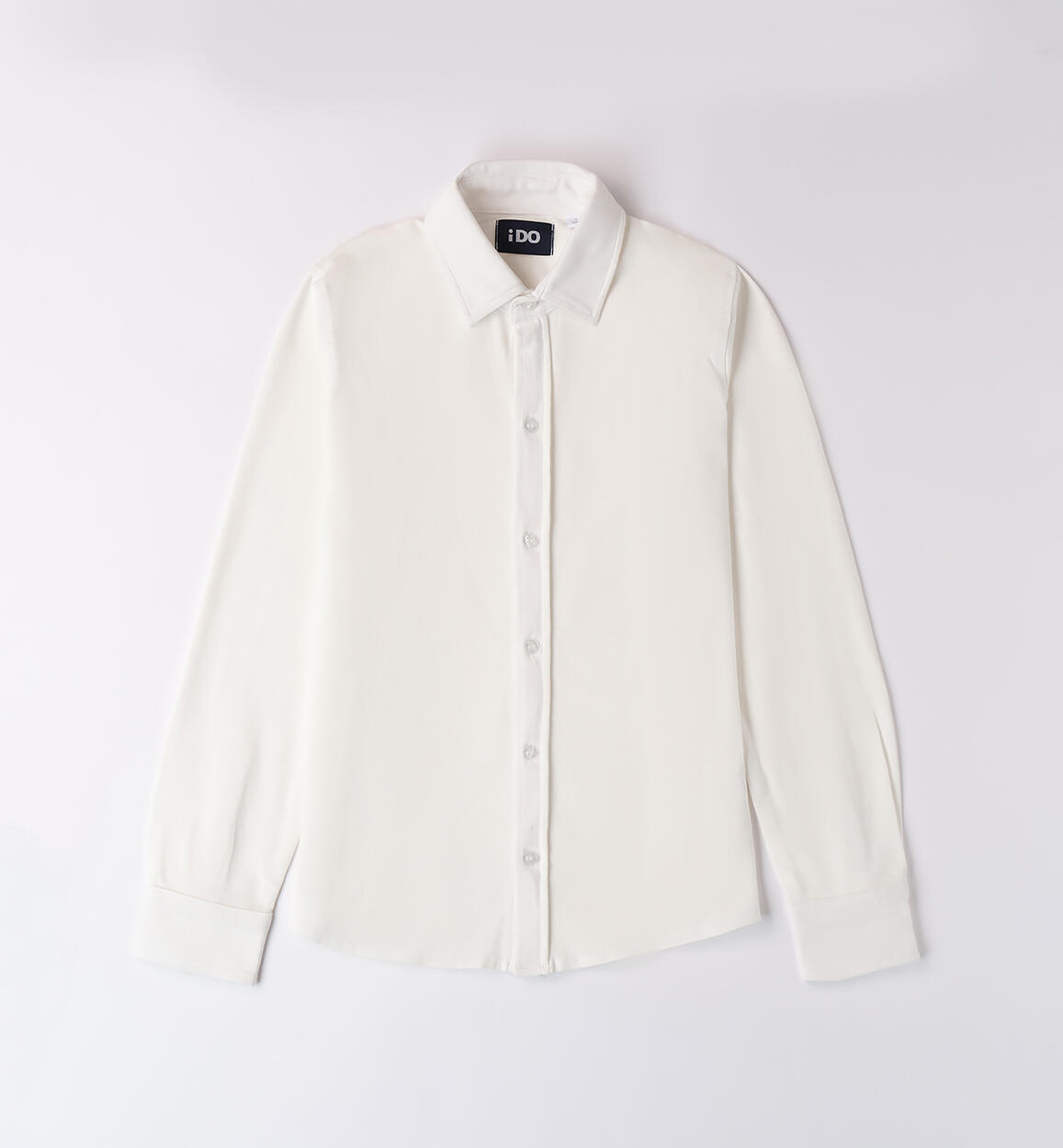 Camicia per ragazzo PANNA iDO