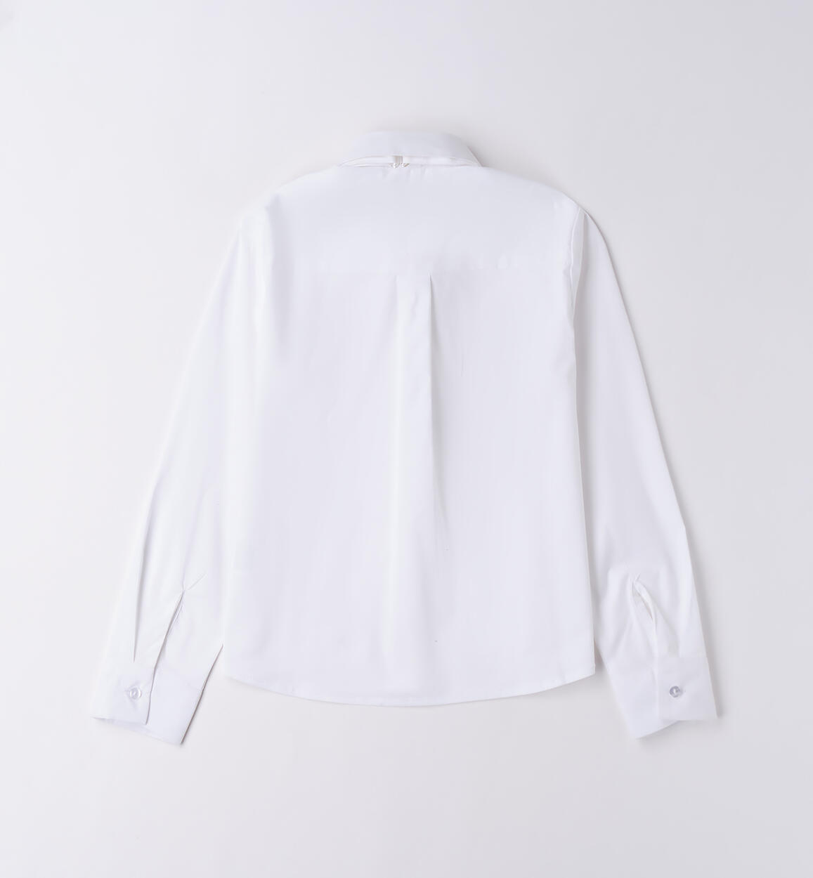 Camicia ragazza con cravatta BIANCO-0113 - 2364F49000