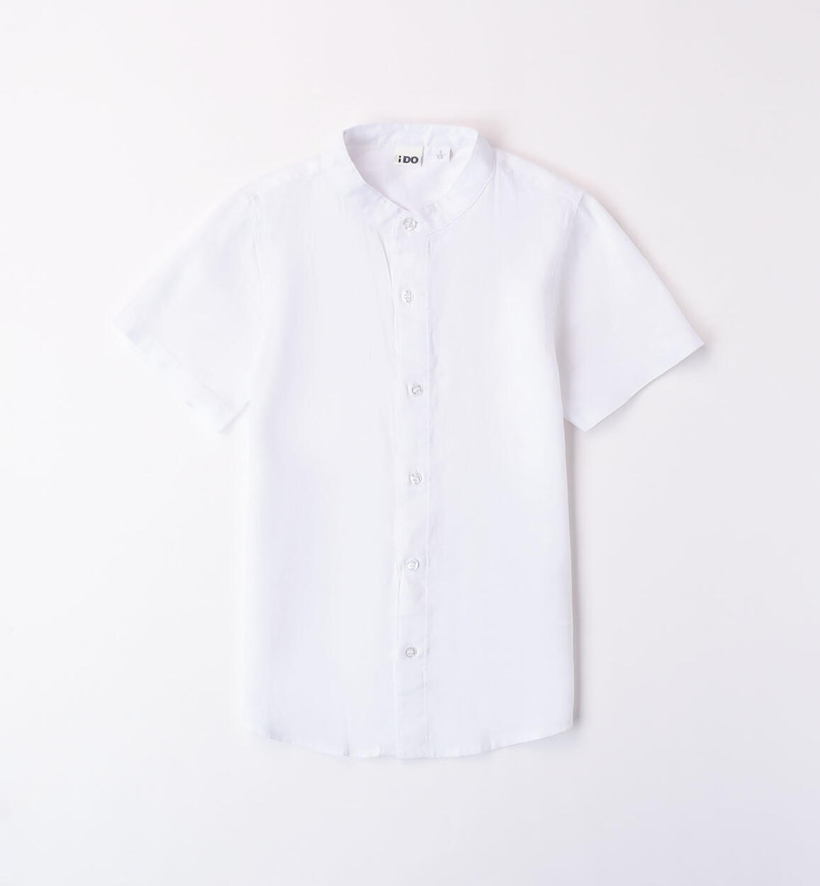 Camicia ragazzo in lino BIANCO iDO