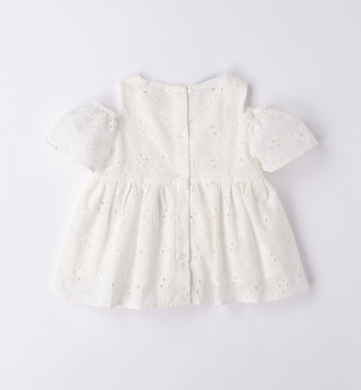 Camicia sangallo bambina PANNA-0112 - 1390656100