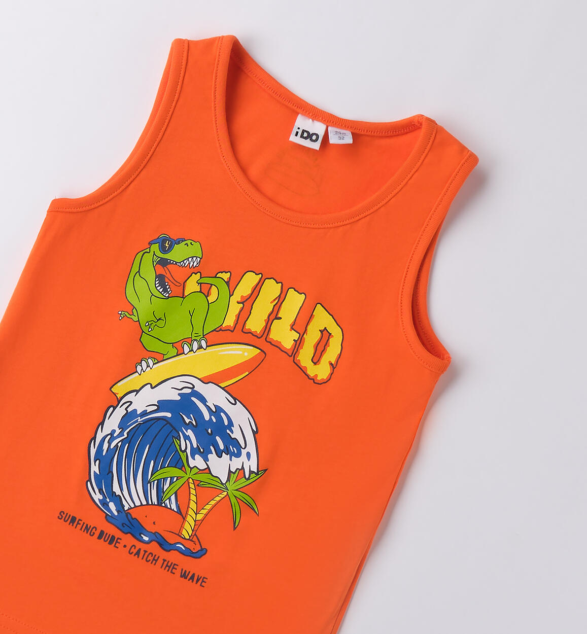 Canotta per bambino ARANCIO-1855 - 1214B46400