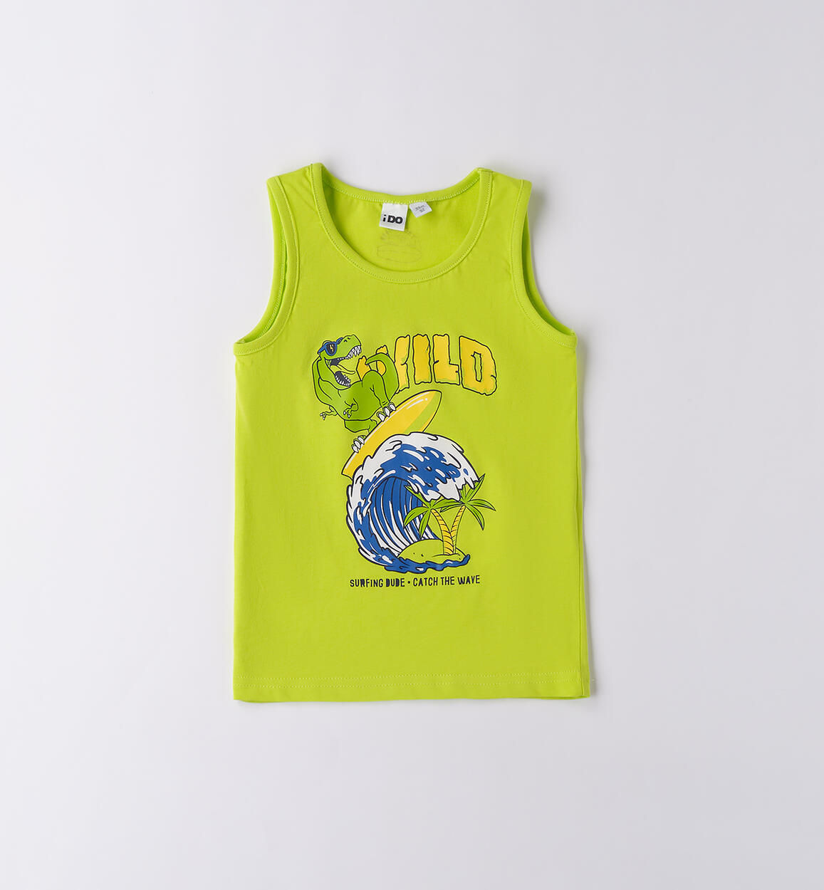 Canotta per bambino VERDE iDO