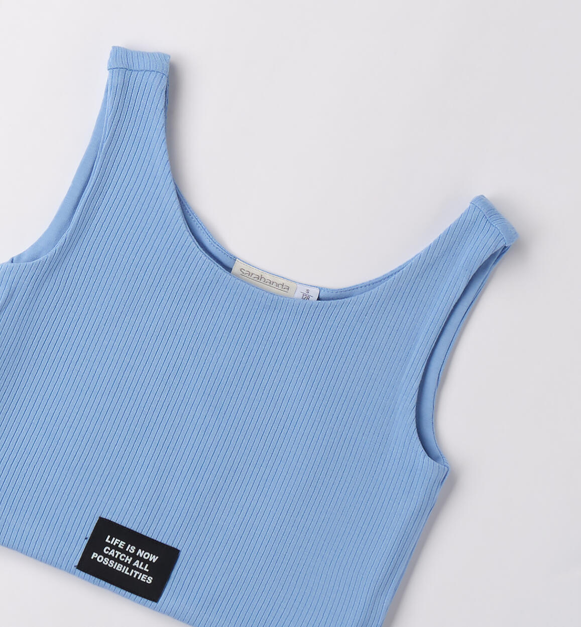 Canotta per ragazza AZZURRO-3635 - 2470B56600