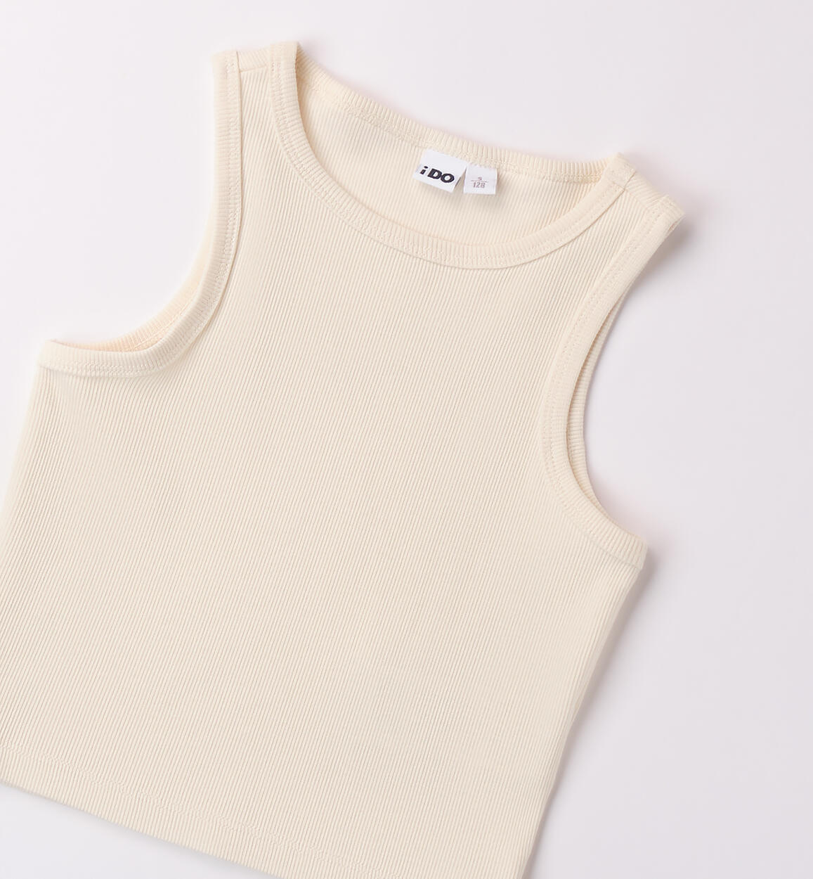 Canotta per ragazza ECRU'-0133 - 2474B84100