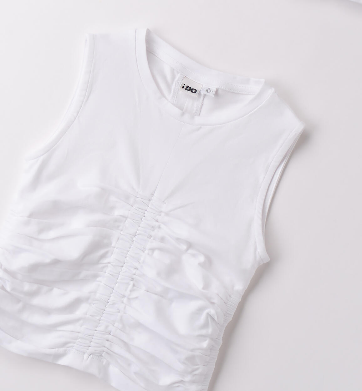 Canotta ragazza iDO BIANCO-0113 - 2474B84700