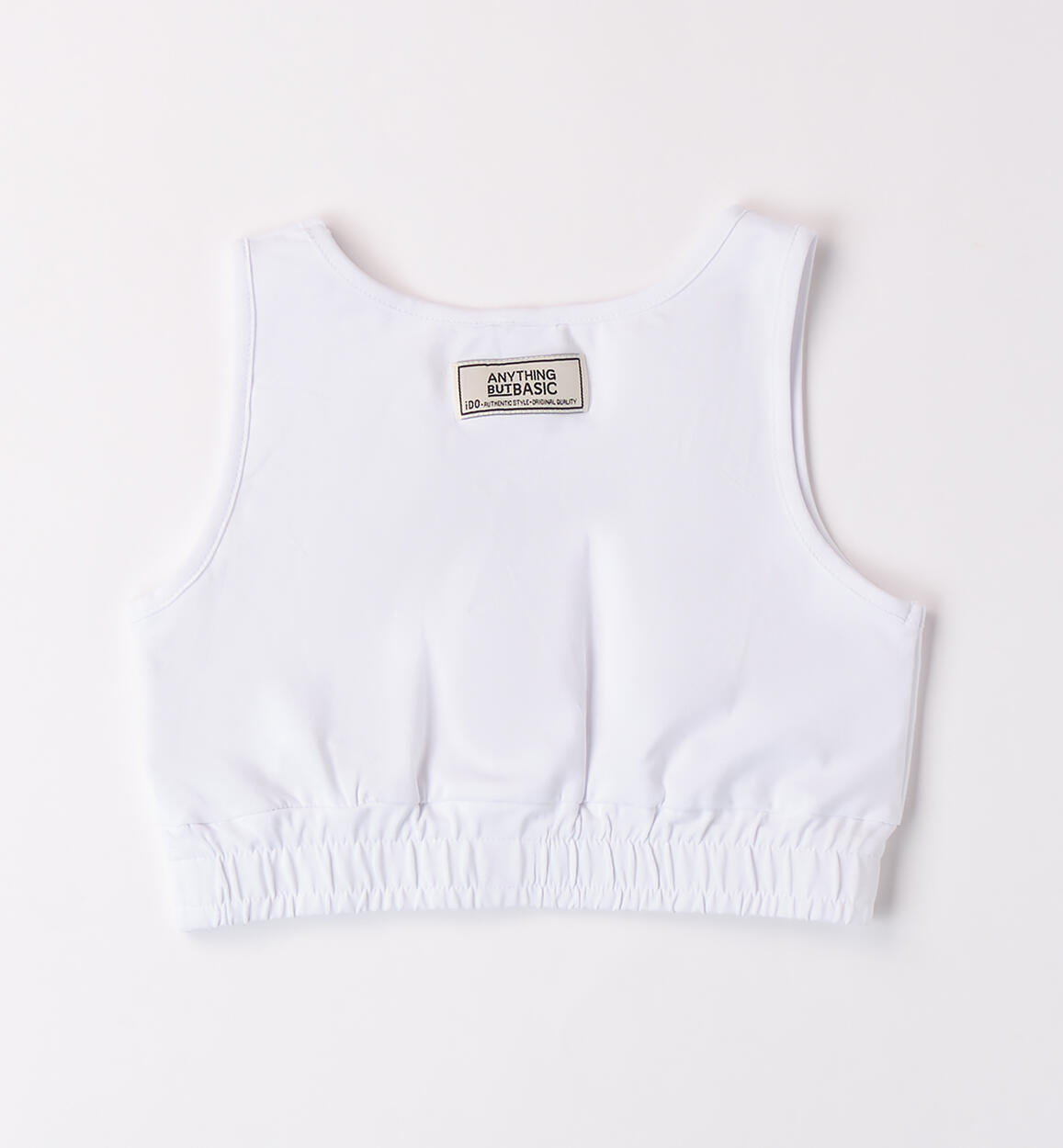 Girls' sporty vest top BIANCO-0113 - 2474884300