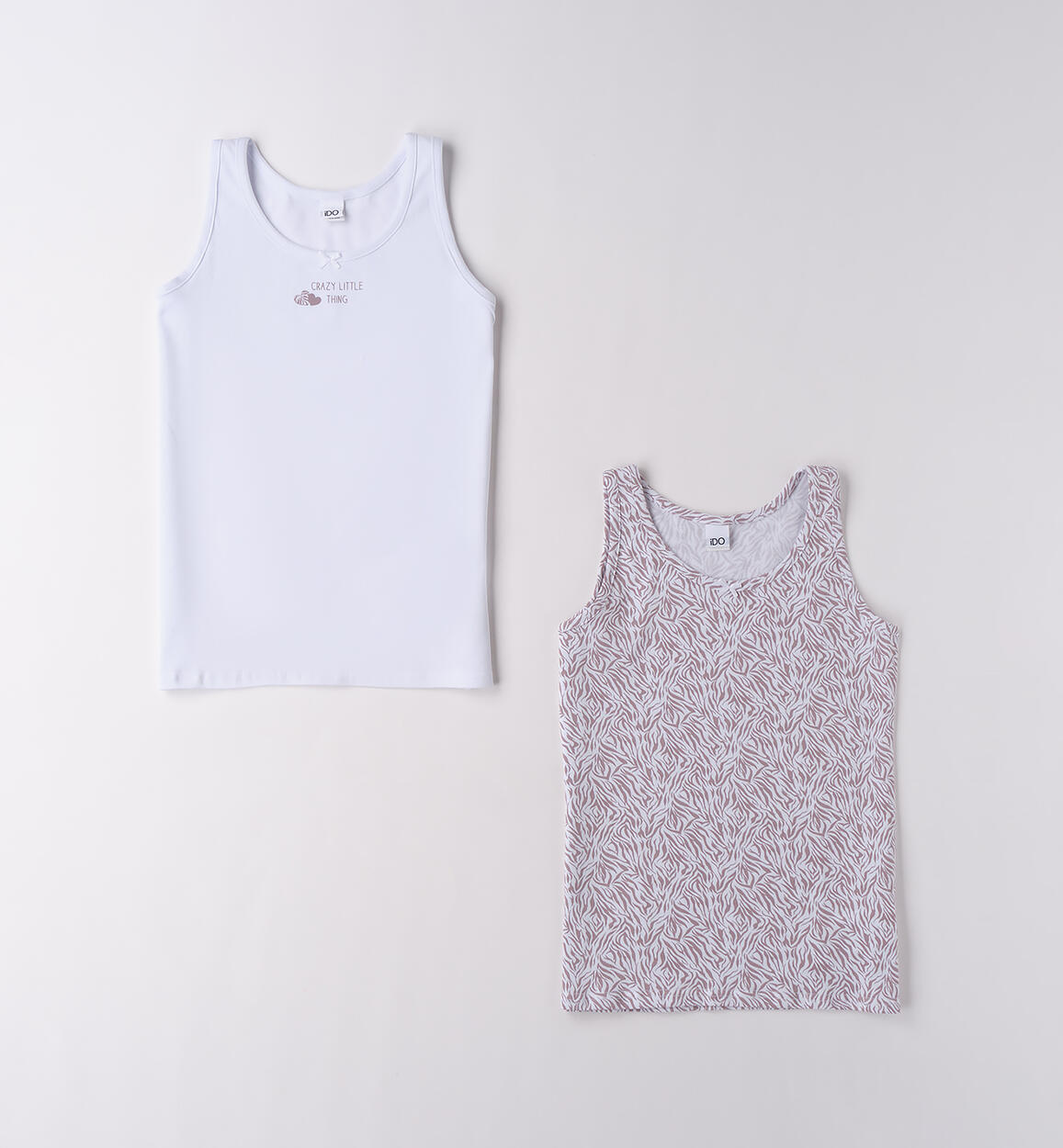 Canottiera bambina BIANCO iDO
