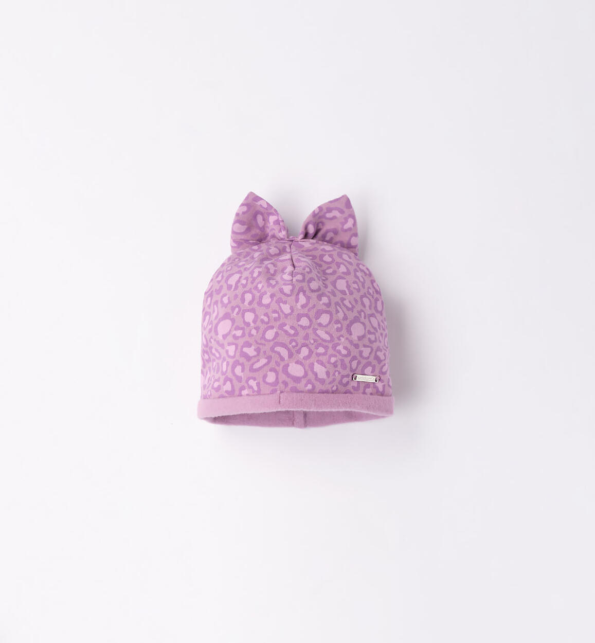 Sarabanda fleece hat for girls from 9 months to 8 years VIOLET Sarabanda