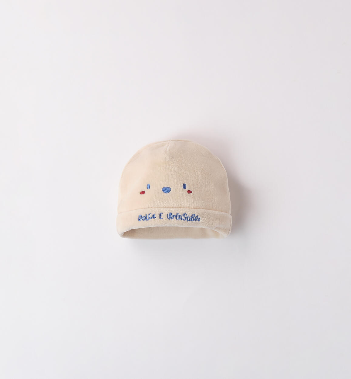 Cappellino bimbo neonato BEIGE iDO