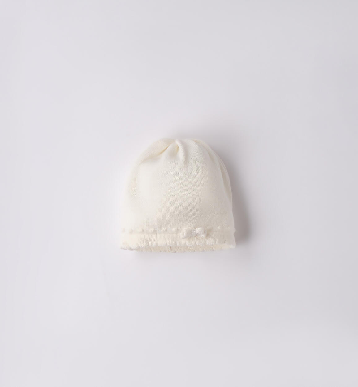 Cappellino da neonata PANNA Minibanda