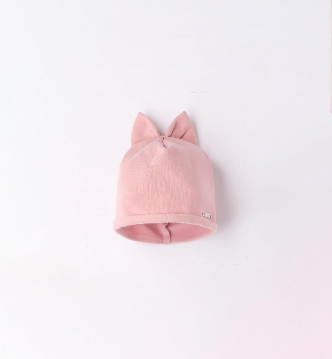 Sarabanda fleece hat for girls from 9 months to 8 years PINK Sarabanda