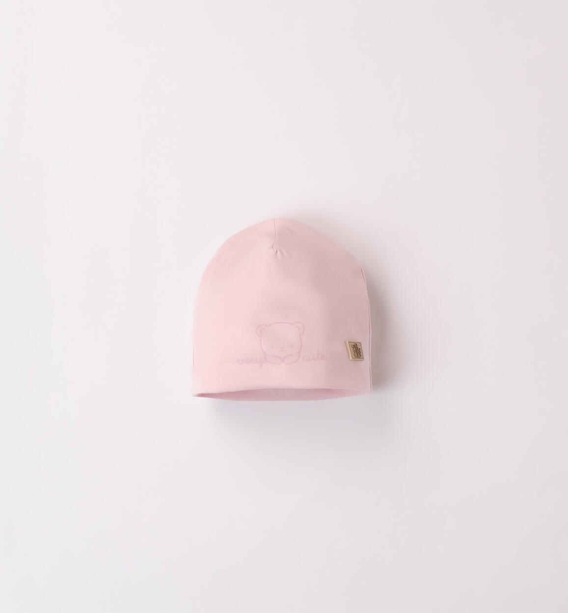 Cappellino neonato modello unisex ROSA iDO