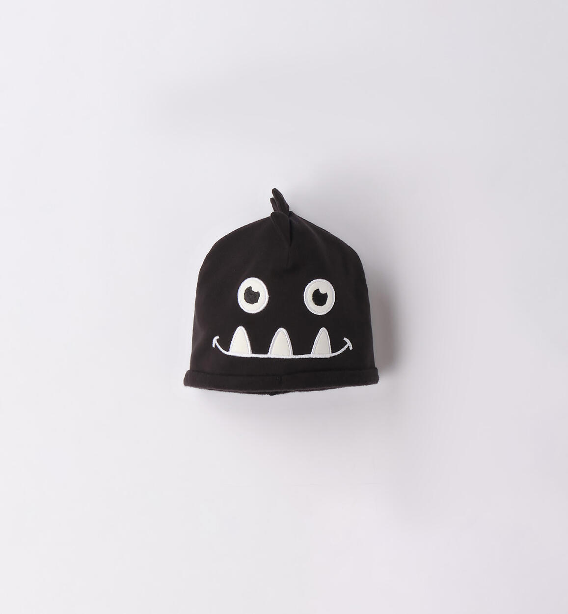 Cappello con cresta per bambino NERO Sarabanda