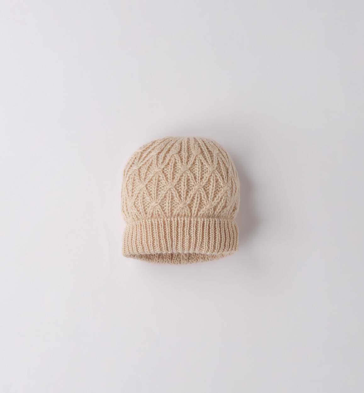 Cappello da ragazza ECRU'-0154 - 2160F97400