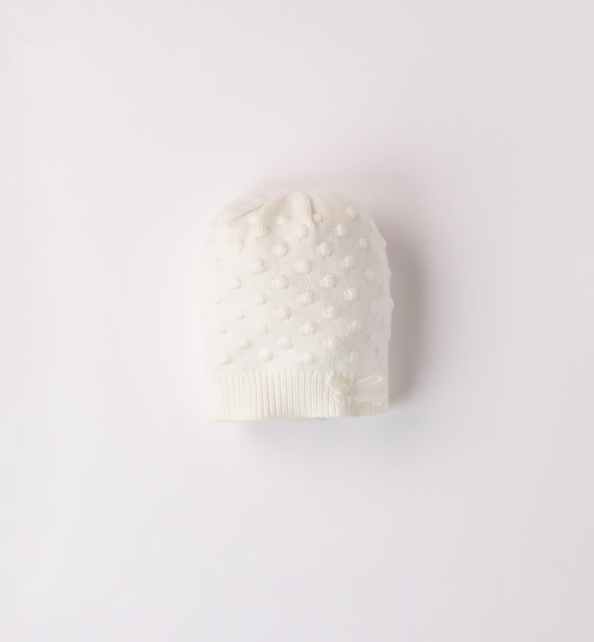 Cappello tricot per bambina PANNA iDO