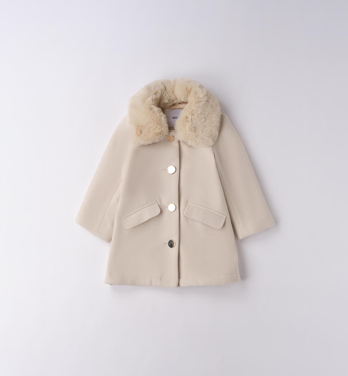 Cappotto bambina iDO ECRU'-0154 - 1804F27300