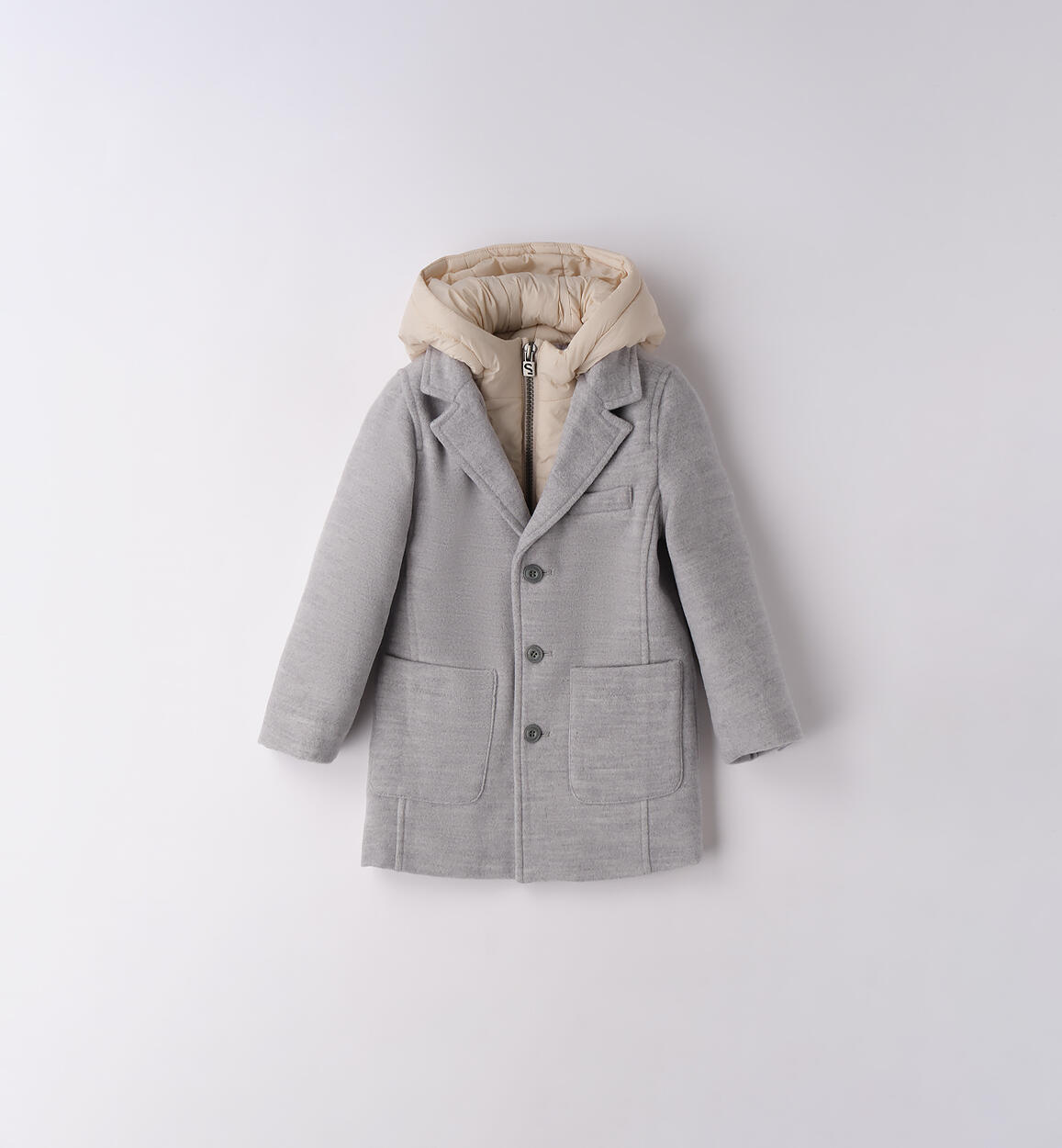 Cappotto per bambino GRIGIO-8961 - 1240F18100