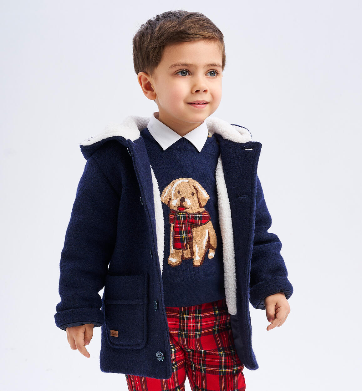 Cappotto per bambino BLU iDO