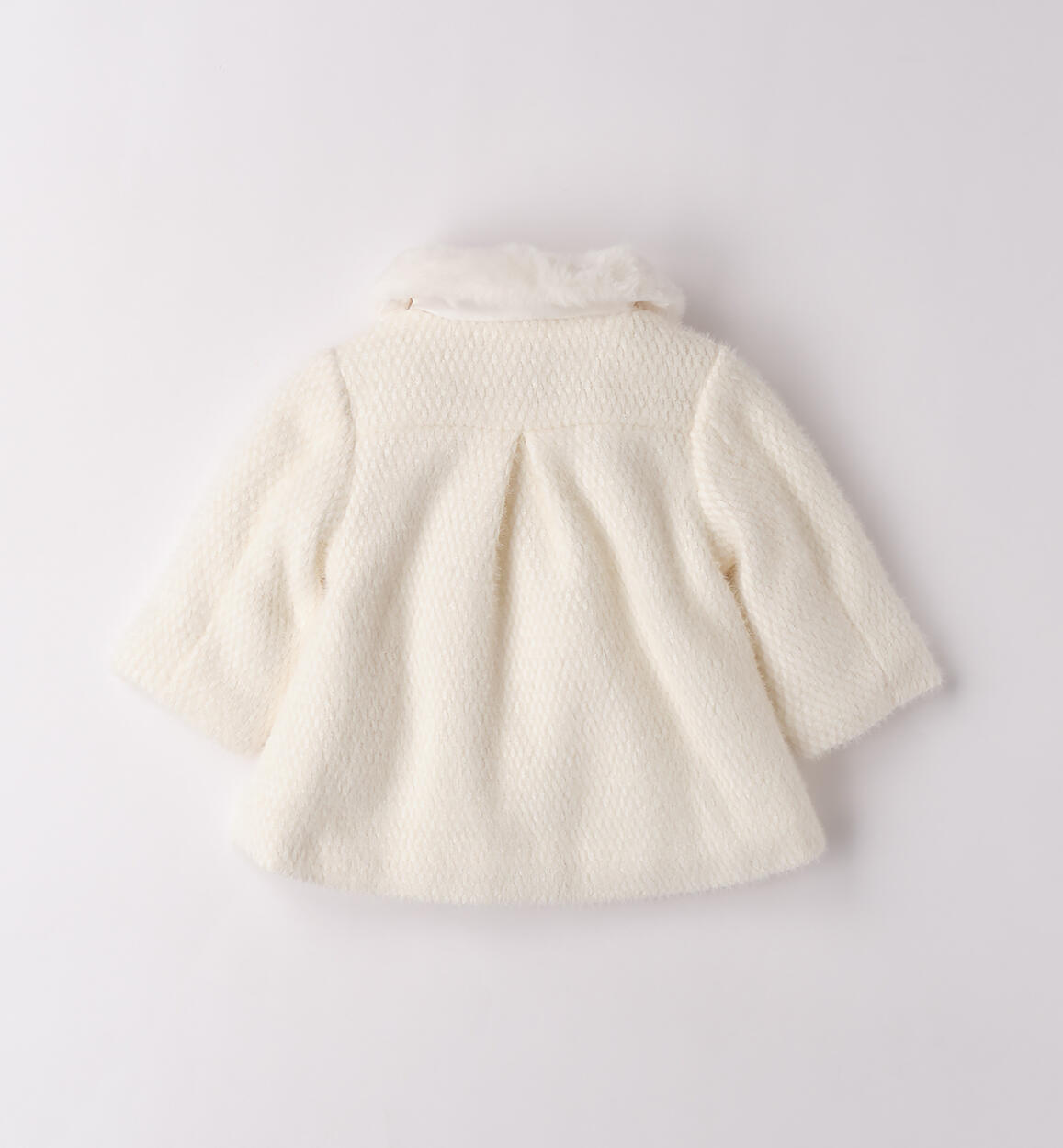 Cappotto per bimba PANNA-0112 - 0803F73600