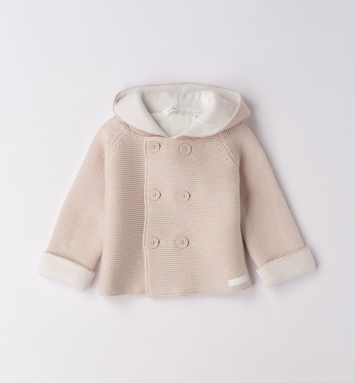 Cappotto per neonati PANNA Minibanda